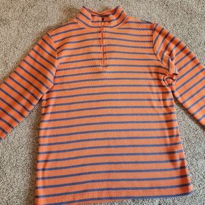 Preowned LL Bean womens‎ quarter zip pullover size medium